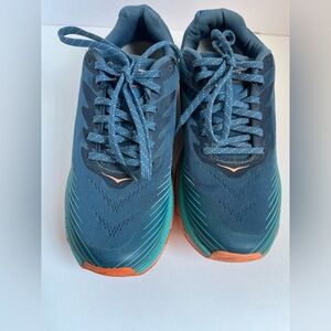 Hoka One One Torrent 2 Blue with Orange Accents